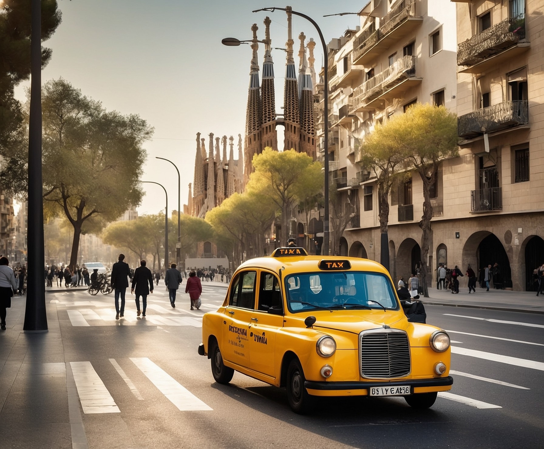 Servicio premium de taxi en Barcelona